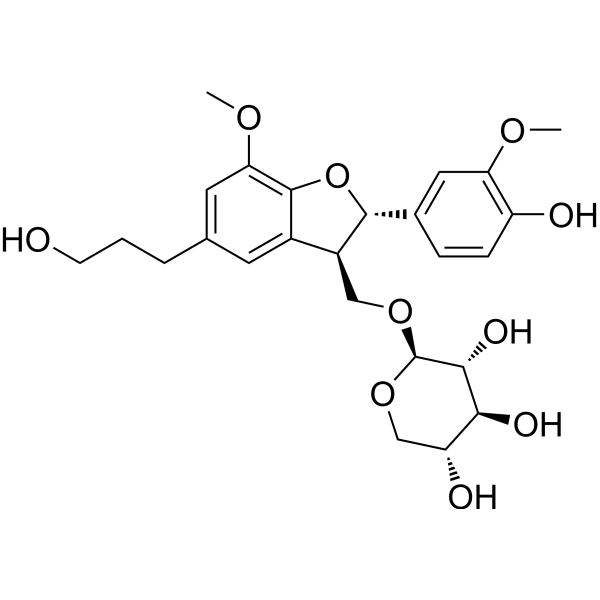 Dihydrodehydrodiconiferyl alcohol 9-O-β-D-xylopyranoside 1015175-06-0